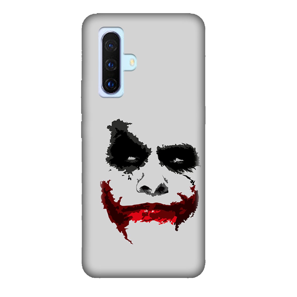 The Joker Face - White - Mobile Phone Cover - Hard Case - Vivo