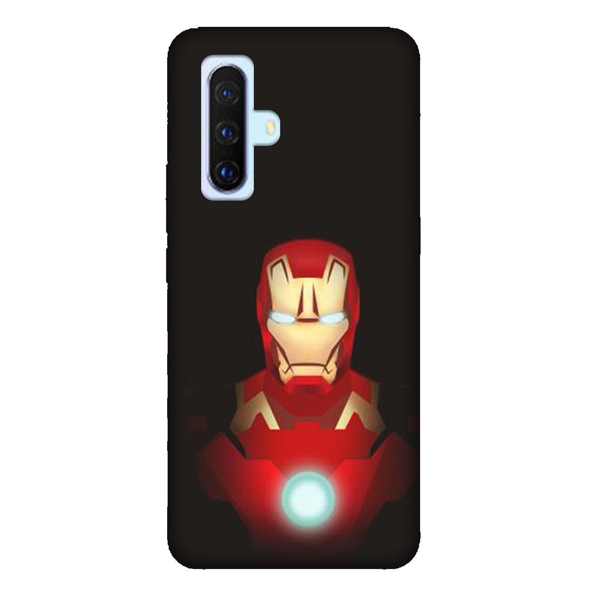 Iron Man - Black - Mobile Phone Cover - Hard Case - Vivo