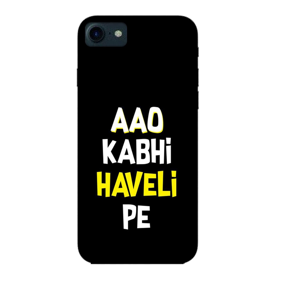 Aao Kabhi Haveli Par - Mobile Phone Cover - Hard Case  - Apple