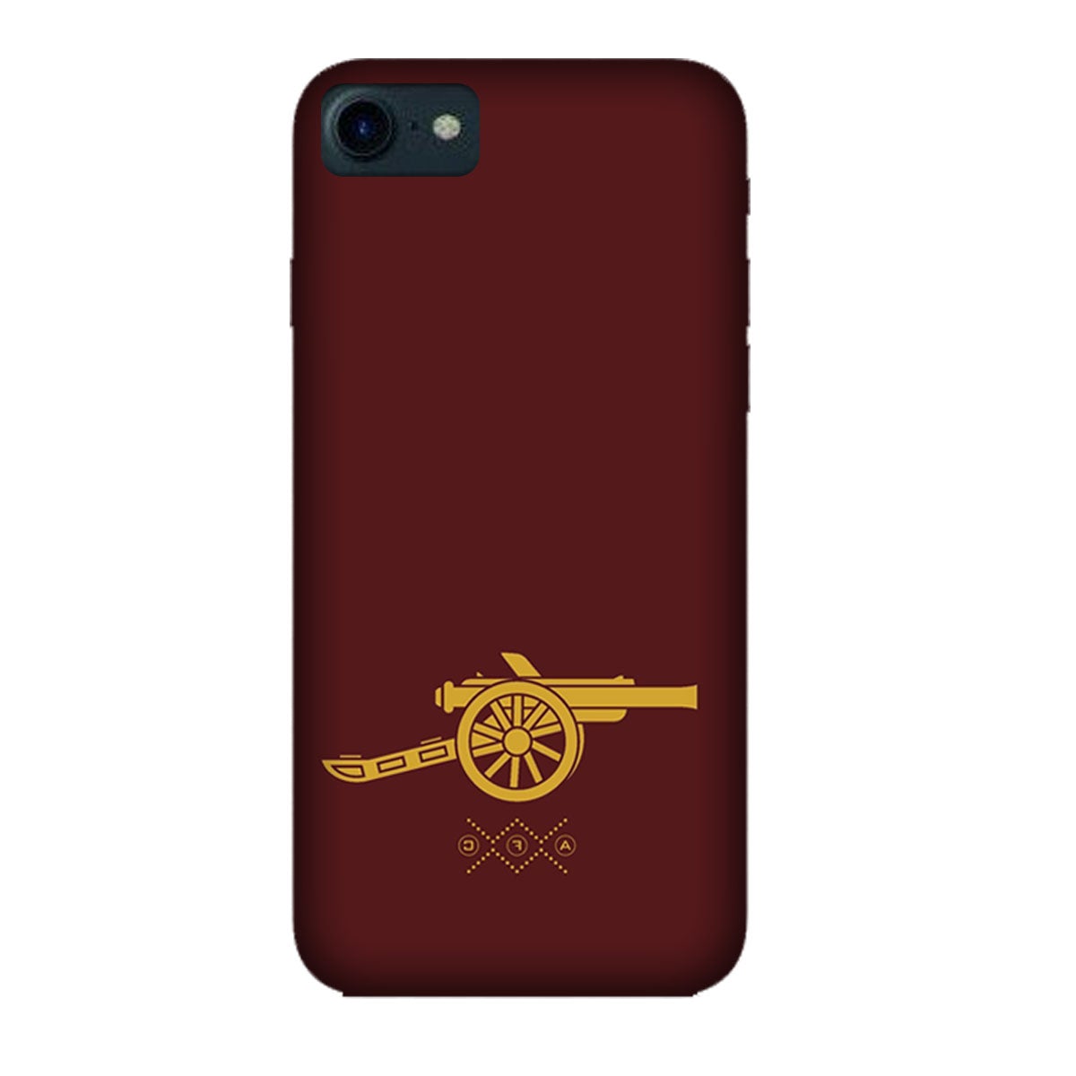 Arsenal - Gunner- Maroon - Mobile Phone Cover - Hard Case