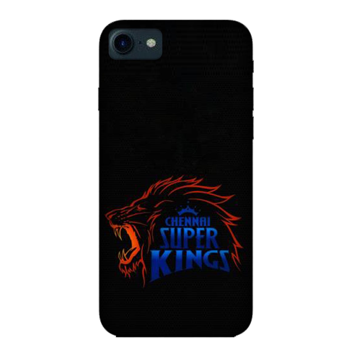 Chennai Super Kings - Black - Mobile Phone Cover - Hard Case