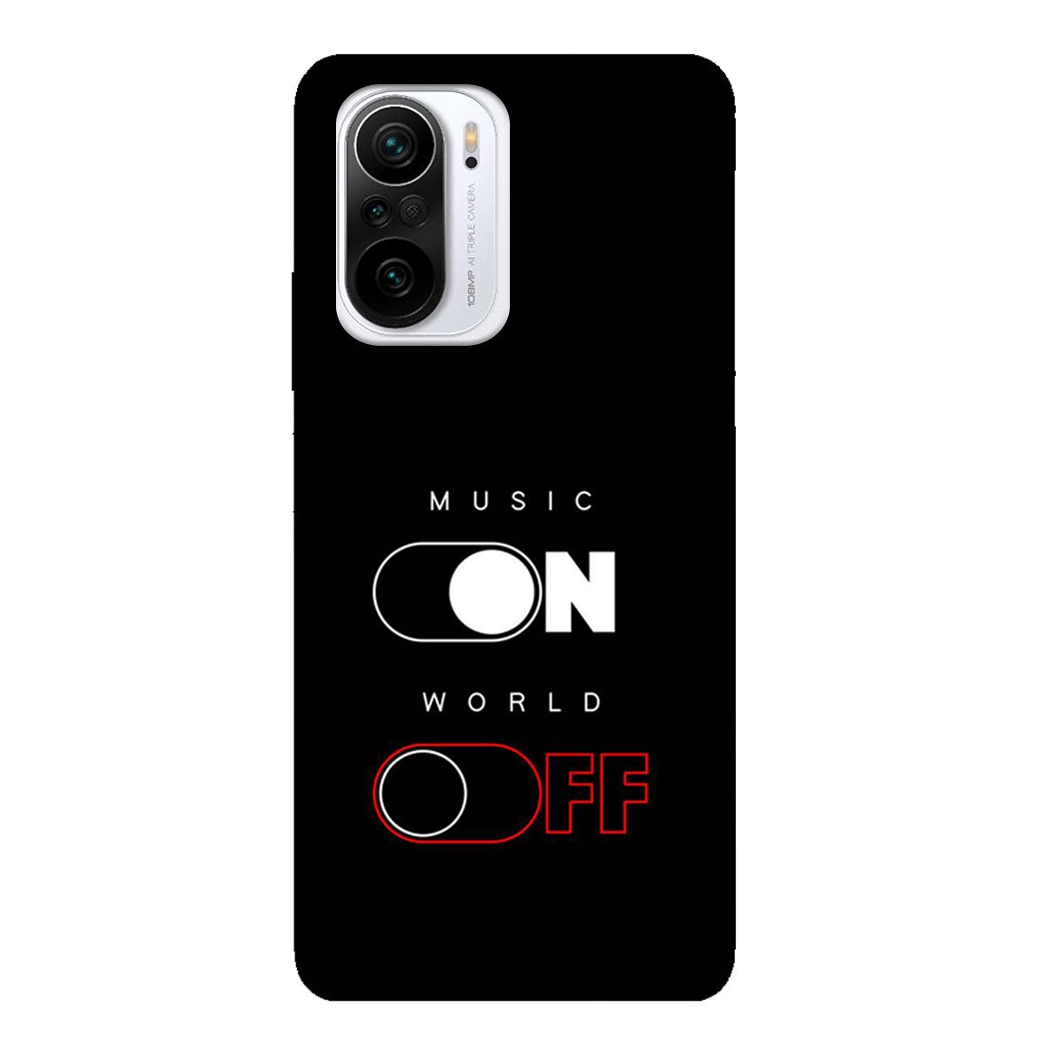 Music On World Off - Mobile Phone Cover - Hard Case