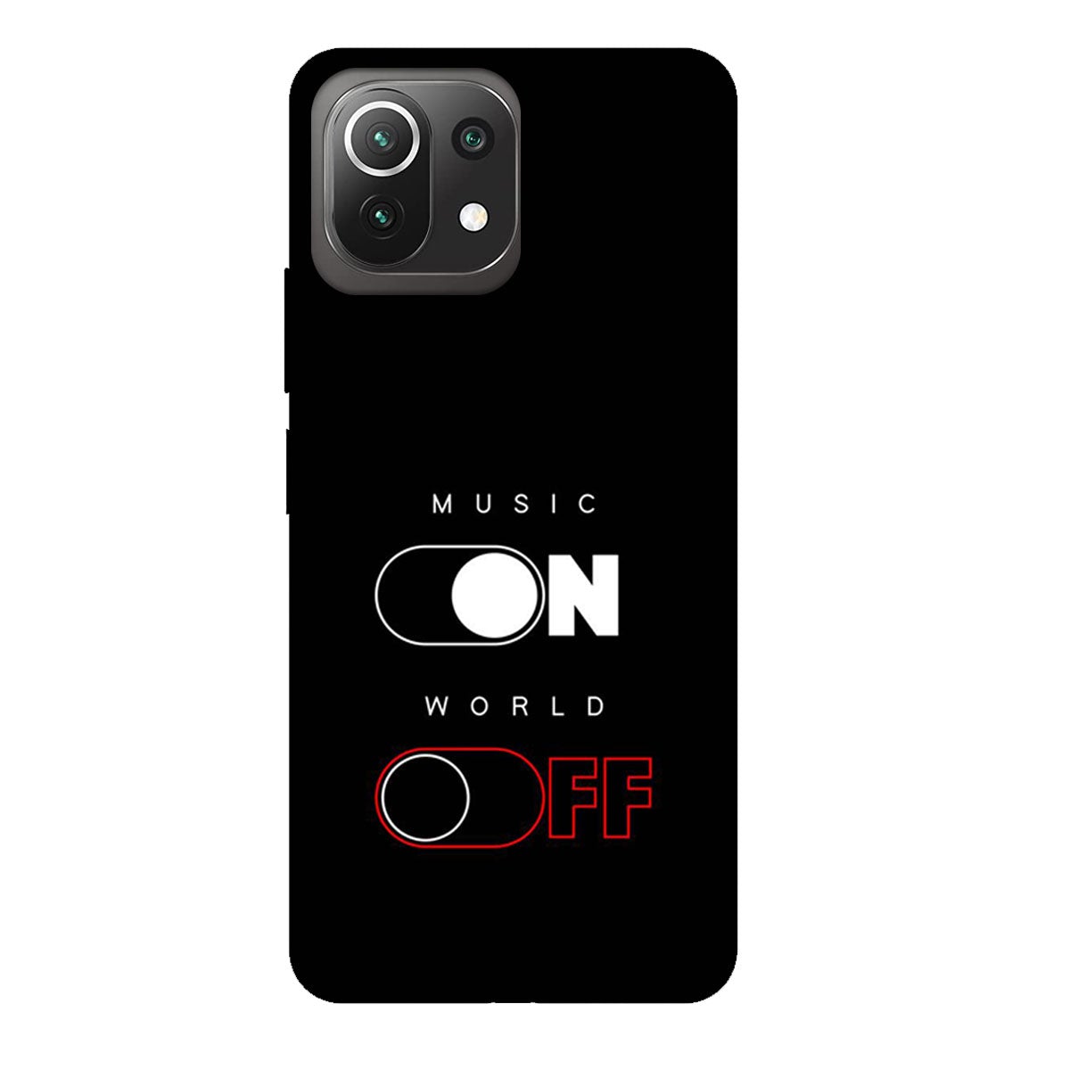 Music On World Off - Mobile Phone Cover - Hard Case