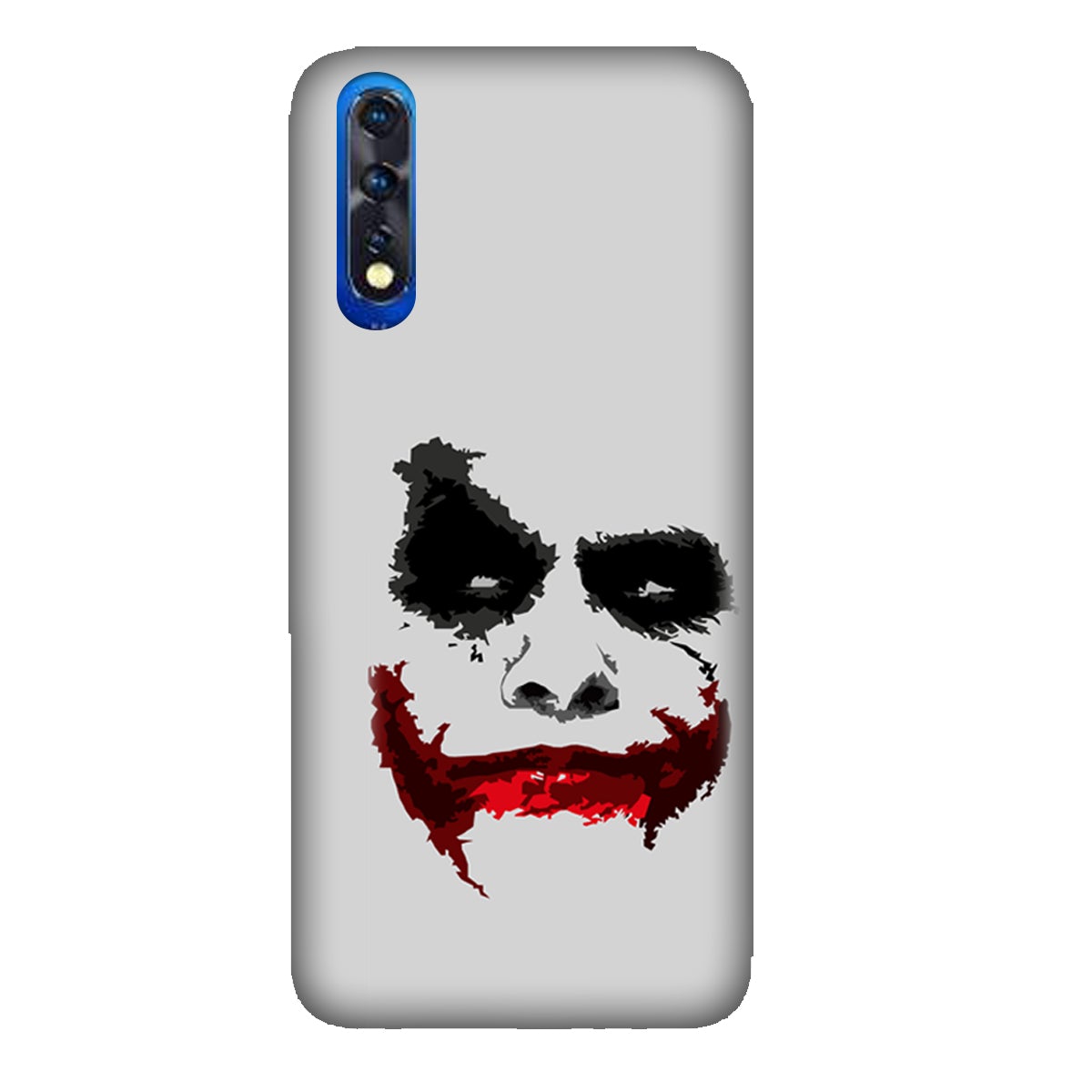 The Joker Face - White - Mobile Phone Cover - Hard Case - Vivo