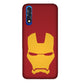 Iron Man - Red - Mobile Phone Cover - Hard Case - Vivo