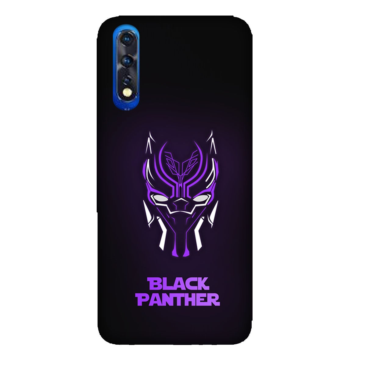 Black Panther - Purple - Mobile Phone Cover - Hard Case - Vivo