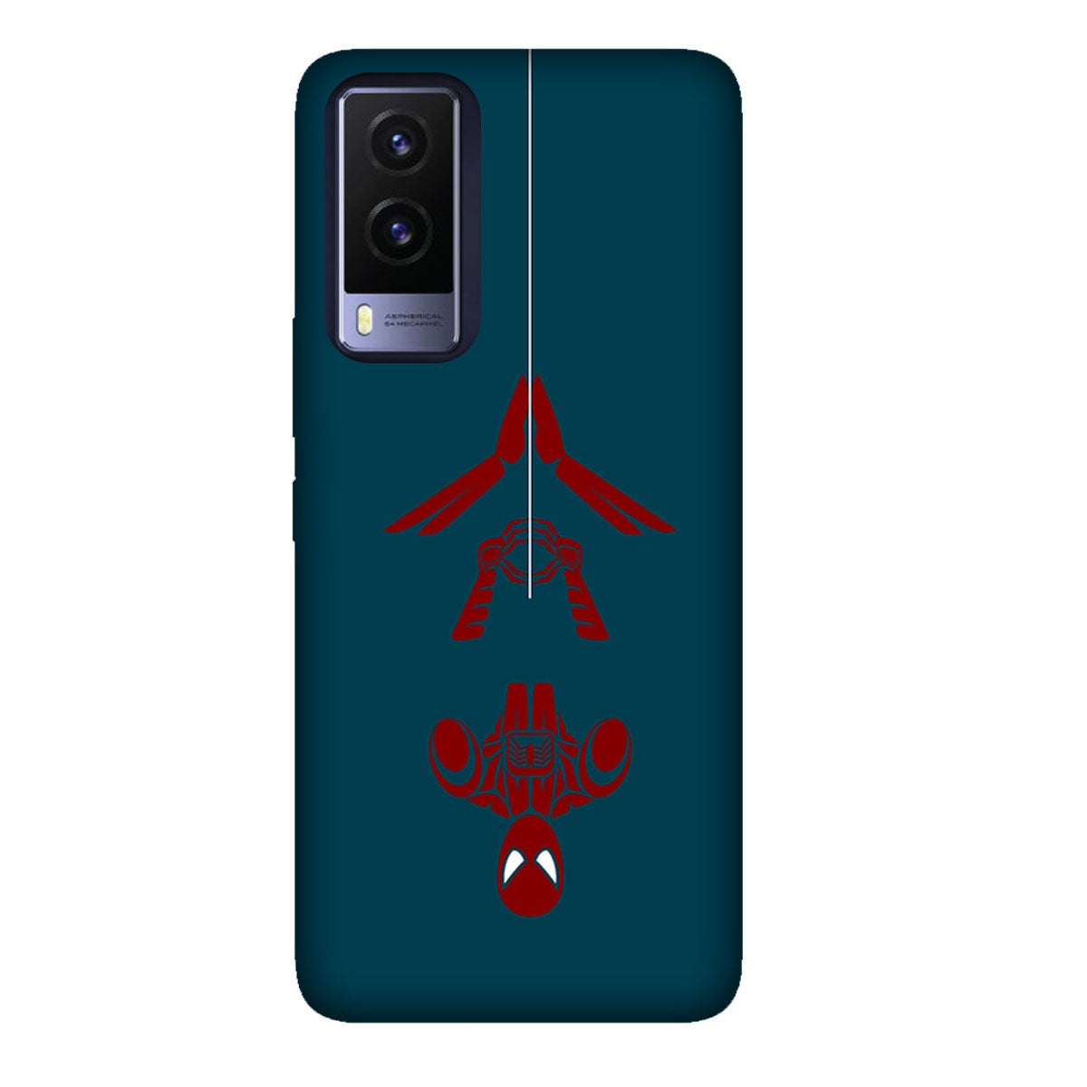 Spider Man - Upside - Mobile Phone Cover - Hard Case - Vivo