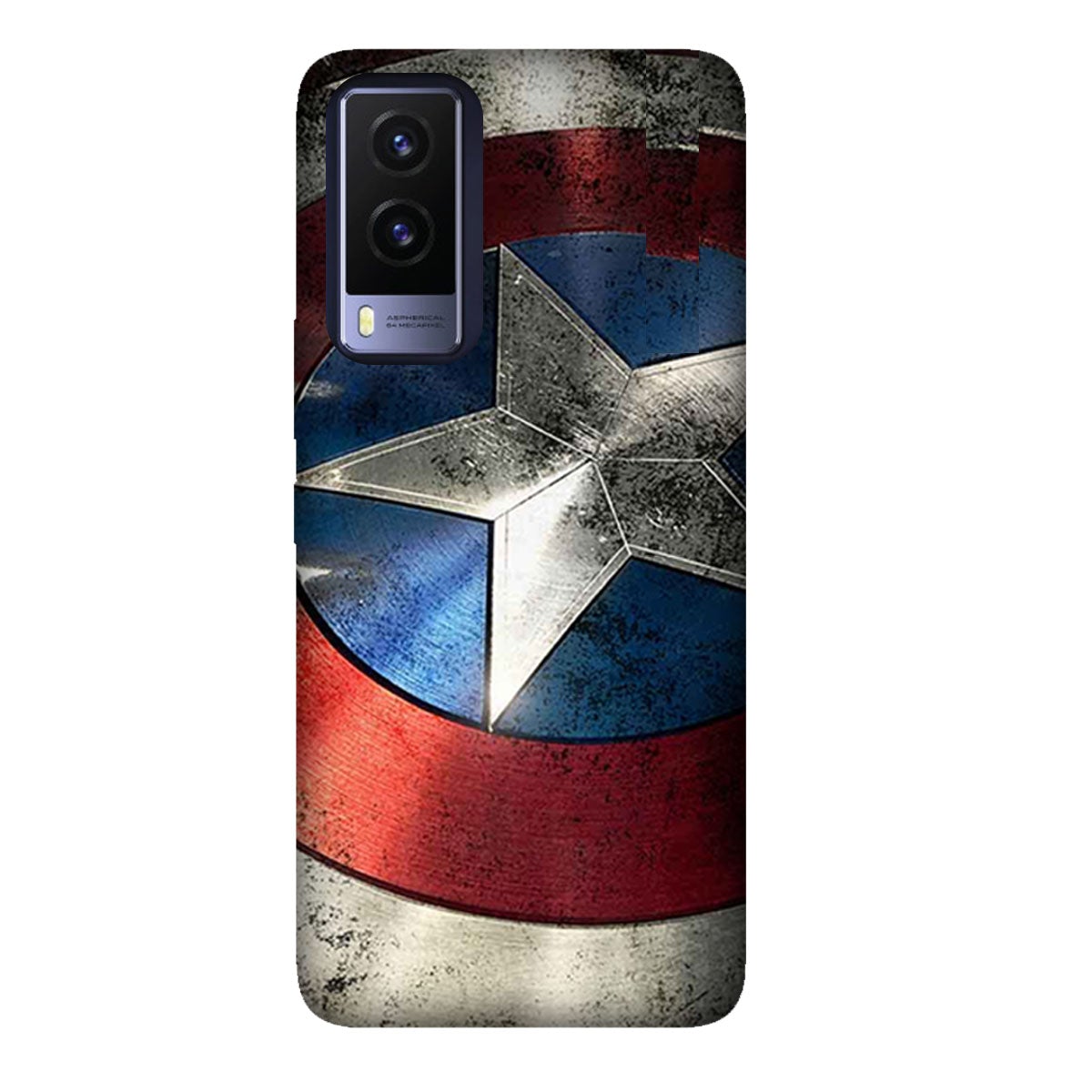 Captain America Shield - Mobile Phone Cover - Hard Case 1 - Vivo