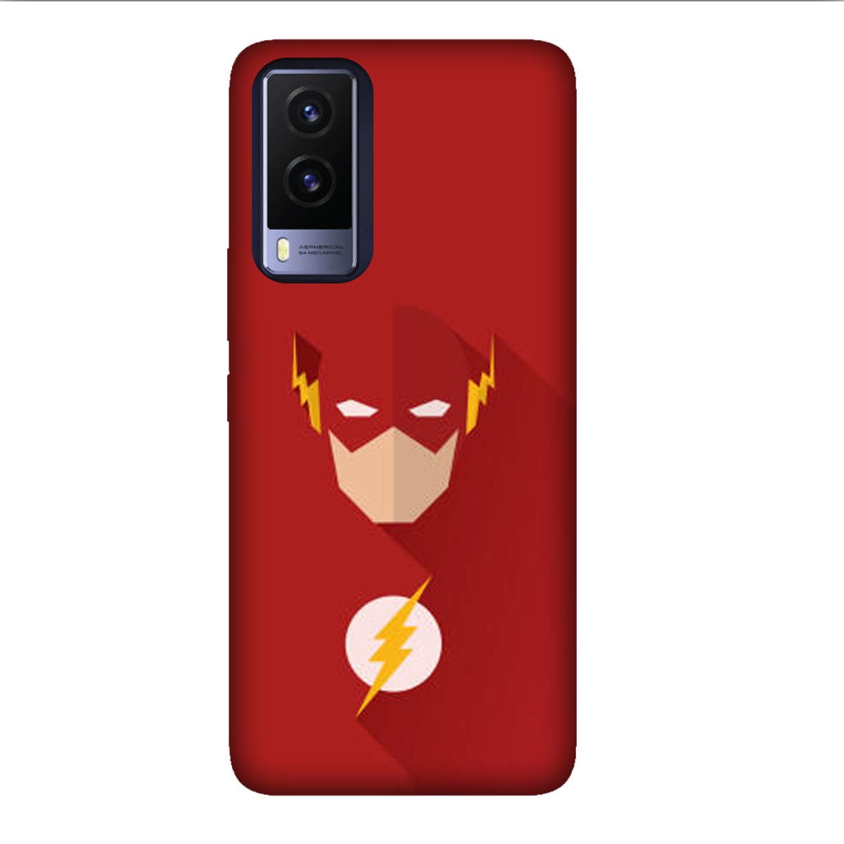 The Flash - Red - Mobile Phone Cover - Hard Case - Vivo