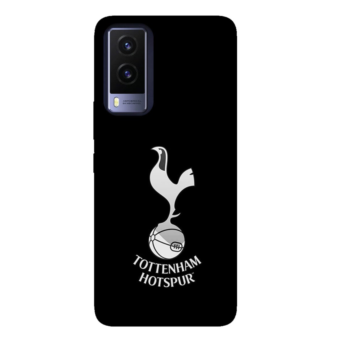 Tottenham Hotspurs - Black - Mobile Phone Cover - Hard Case - Vivo