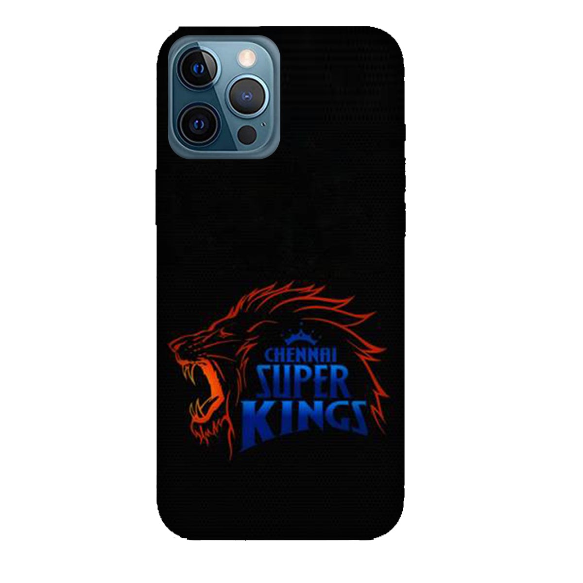 Chennai Super Kings - Black - Mobile Phone Cover - Hard Case