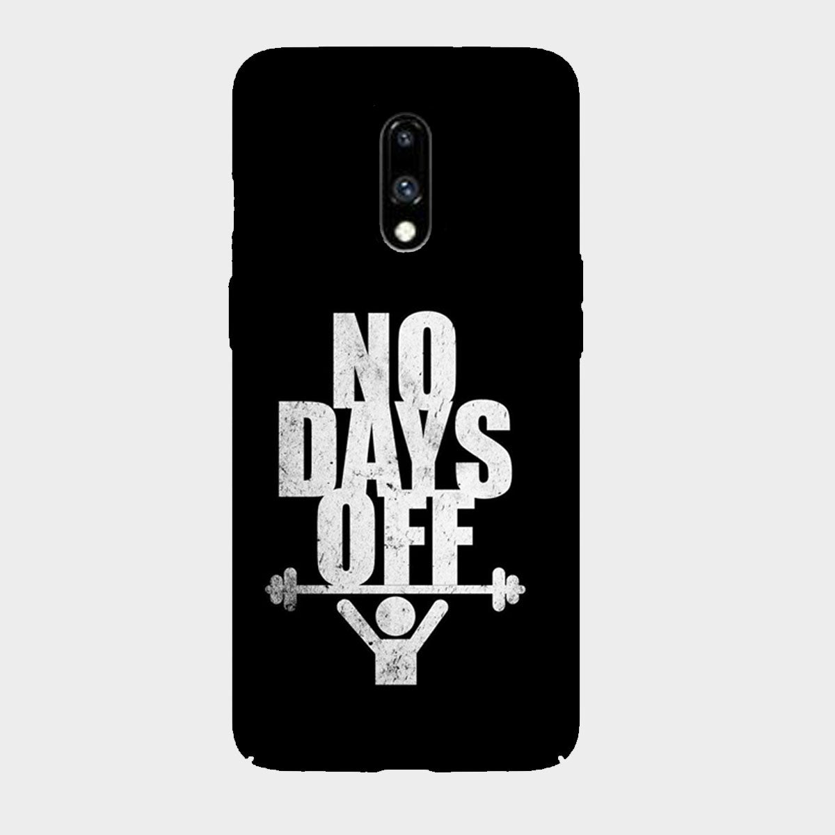 No Days Off - Mobile Phone Cover - Hard Case - OnePlus