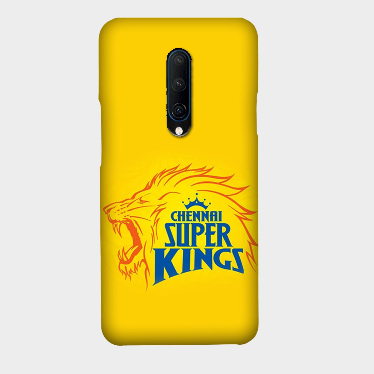 Chennai Super Kings - Yellow - Mobile Phone Cover - Hard Case - OnePlus