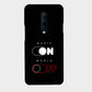 Music On World Off - Mobile Phone Cover - Hard Case - OnePlus