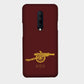 Arsenal - Gunner- Maroon - Mobile Phone Cover - Hard Case - OnePlus