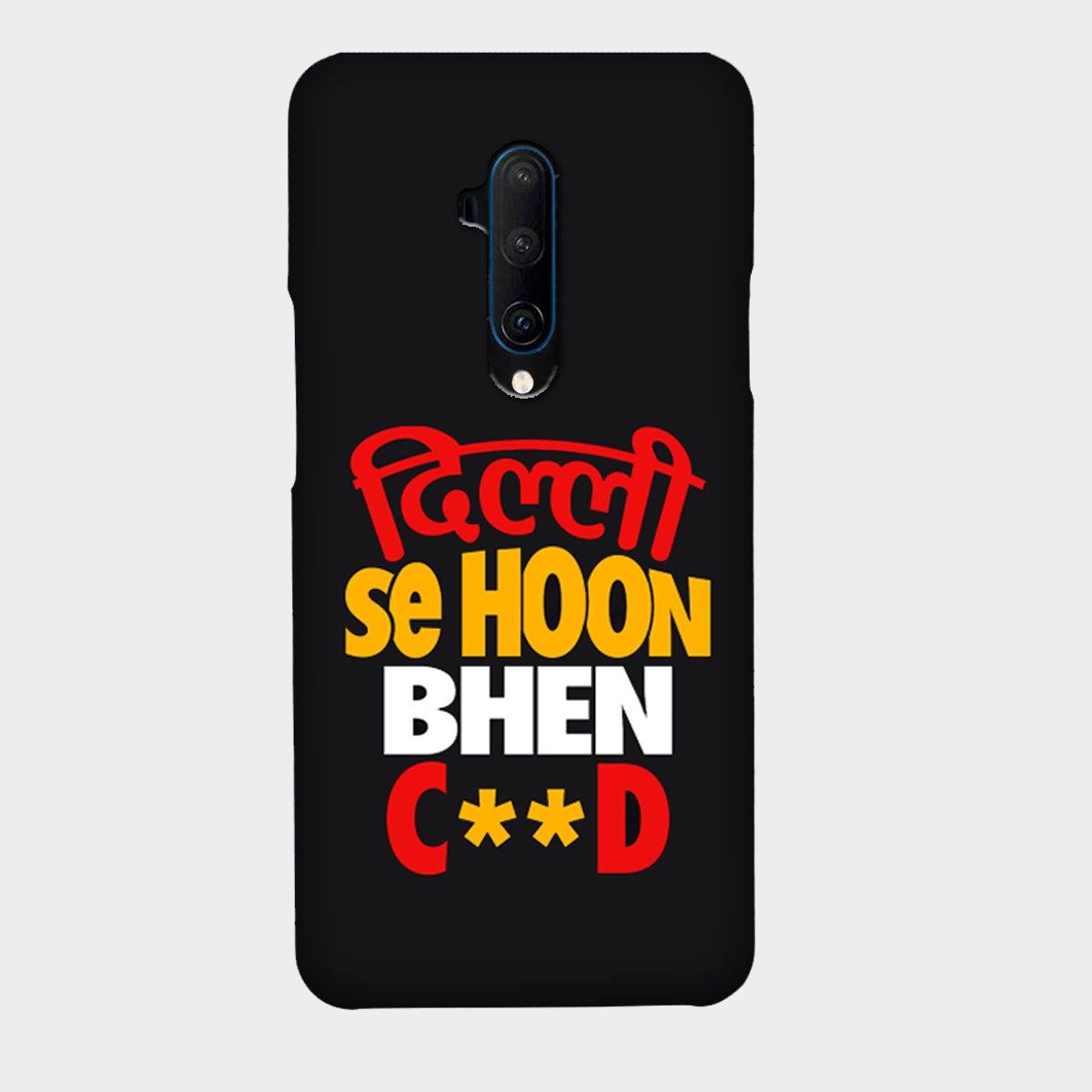 Dilli se Hoon - Mobile Phone Cover - Hard Case - OnePlus