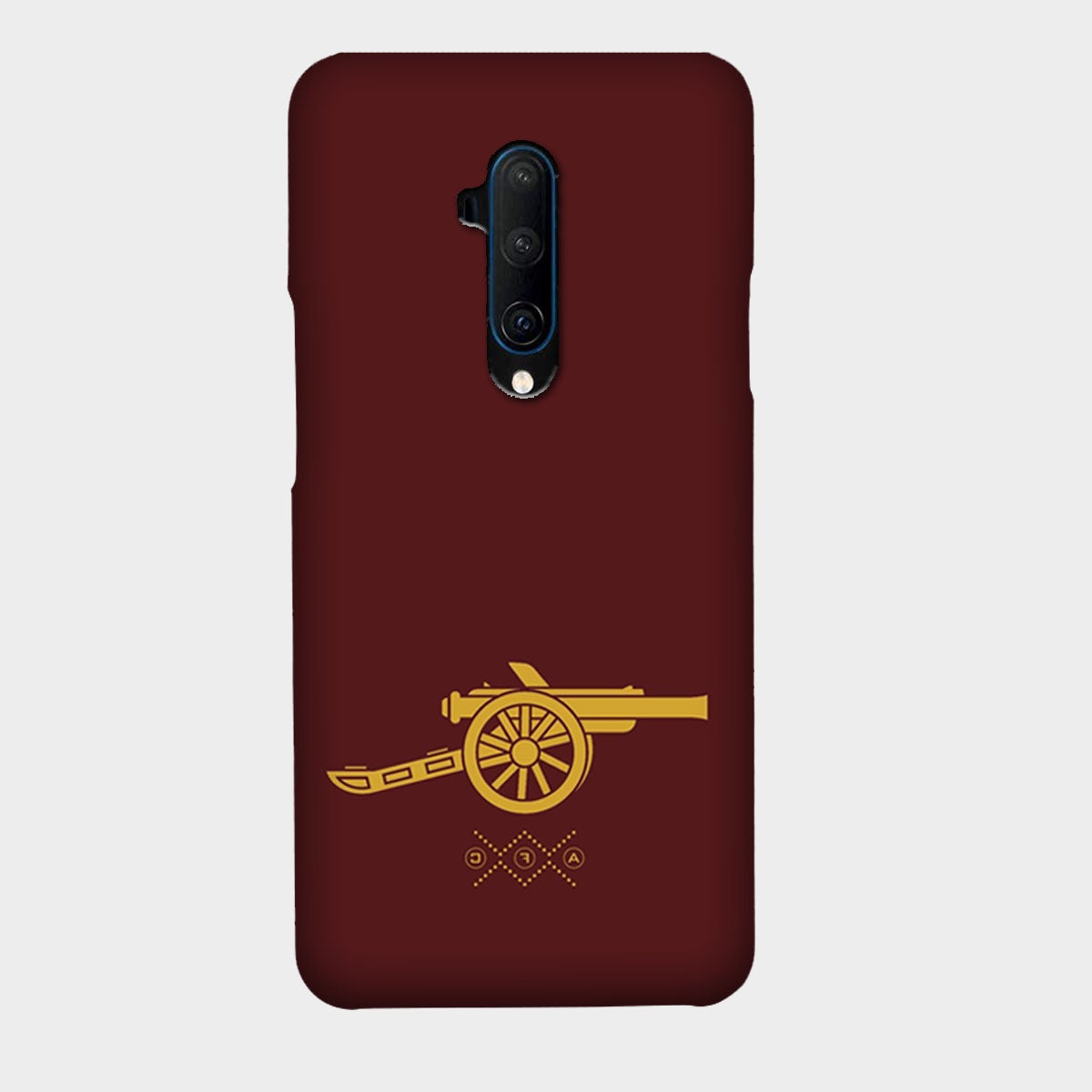 Arsenal - Gunner- Maroon - Mobile Phone Cover - Hard Case - OnePlus