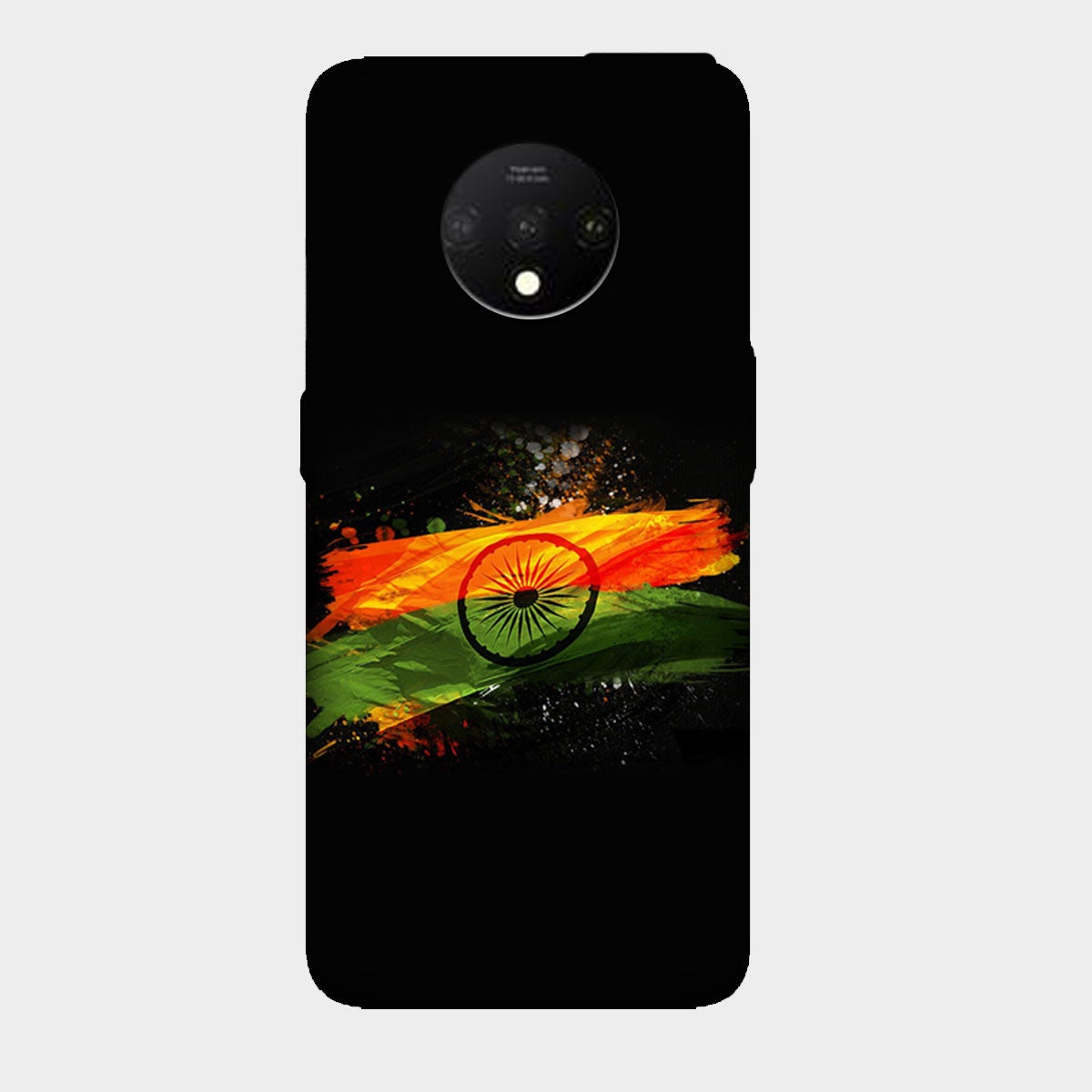 Indian Flag - Splash Color - Mobile Phone Cover - Hard Case - OnePlus