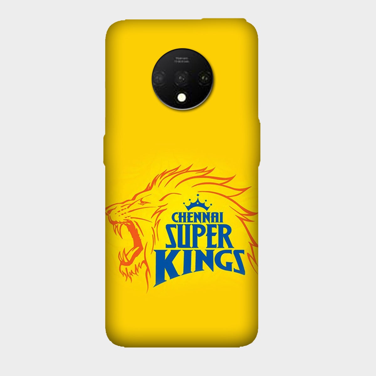 Chennai Super Kings - Yellow - Mobile Phone Cover - Hard Case - OnePlus