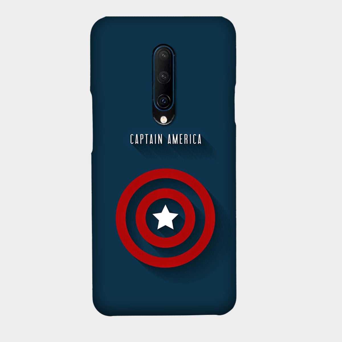 Captain America - Blue - Mobile Phone Cover - Hard Case - OnePlus