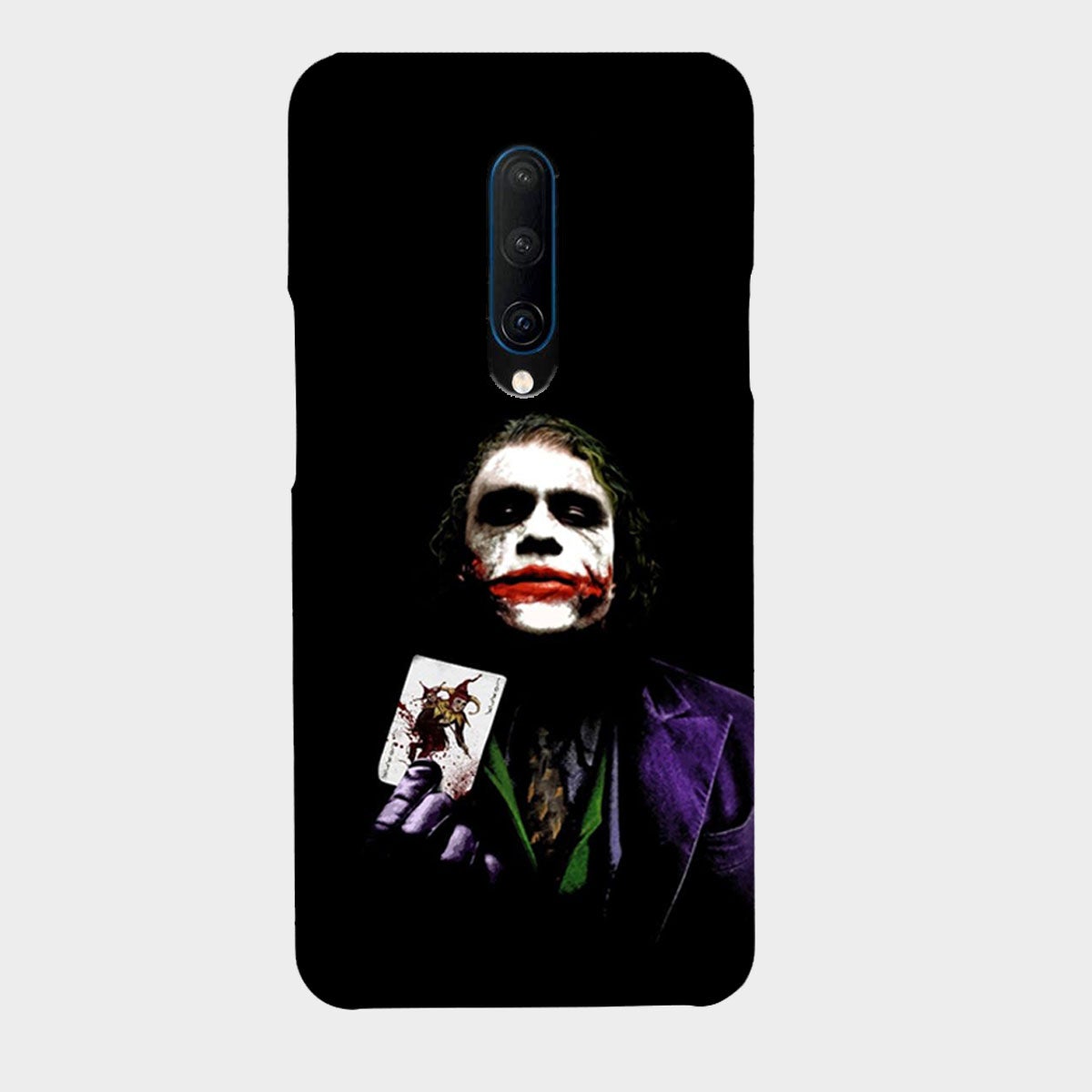 The Joker with Card - Mobile Phone Cover - Hard Case - OnePlus