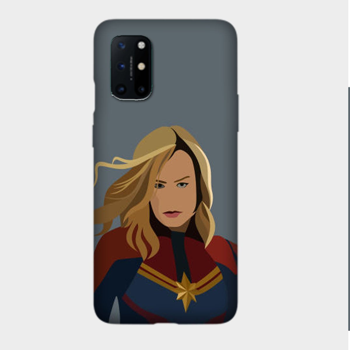 Captain Marvel - Avengers - Brie Larson - Mobile Phone Cover - Hard Case - OnePlus