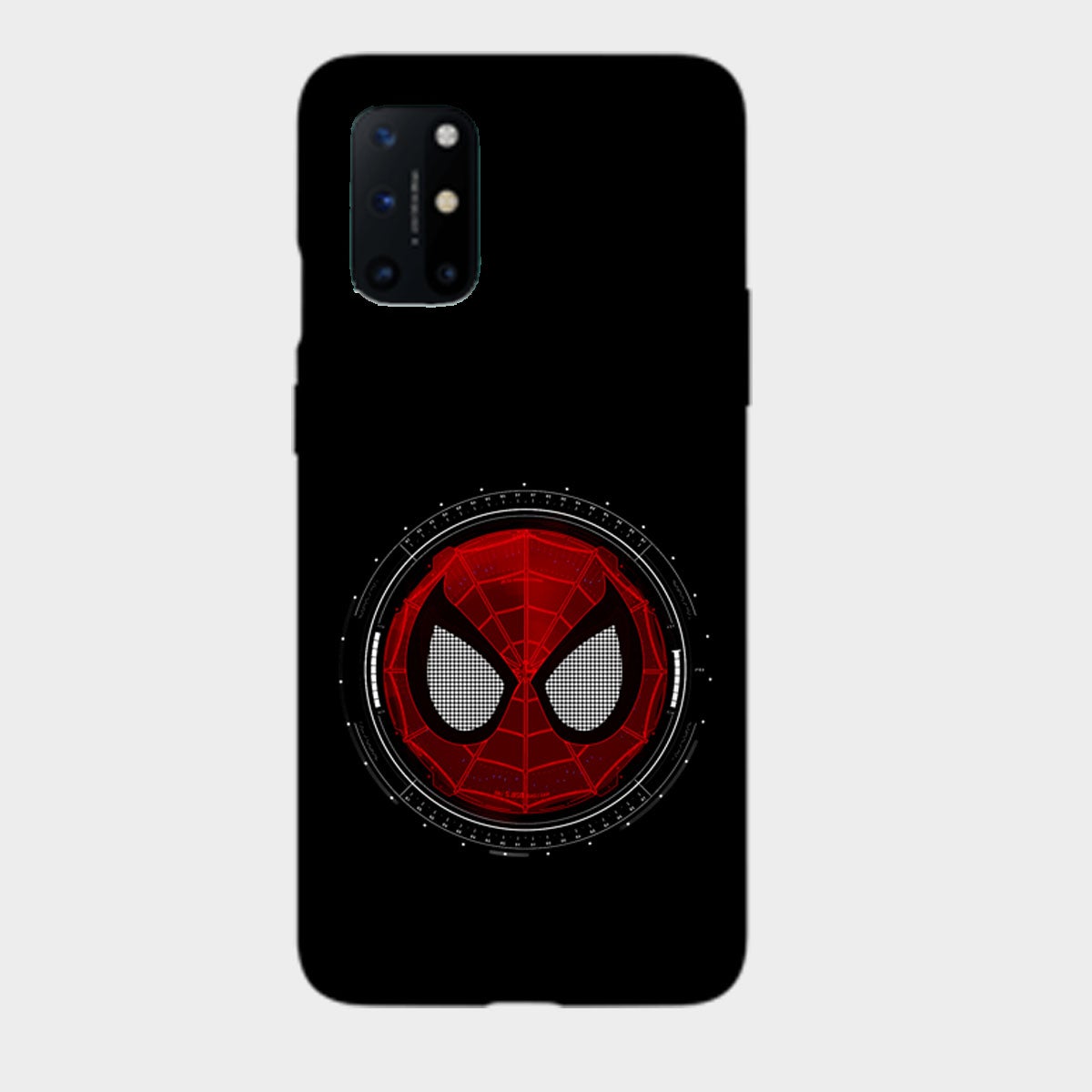 Spider Man - Round - Mobile Phone Cover - Hard Case - OnePlus
