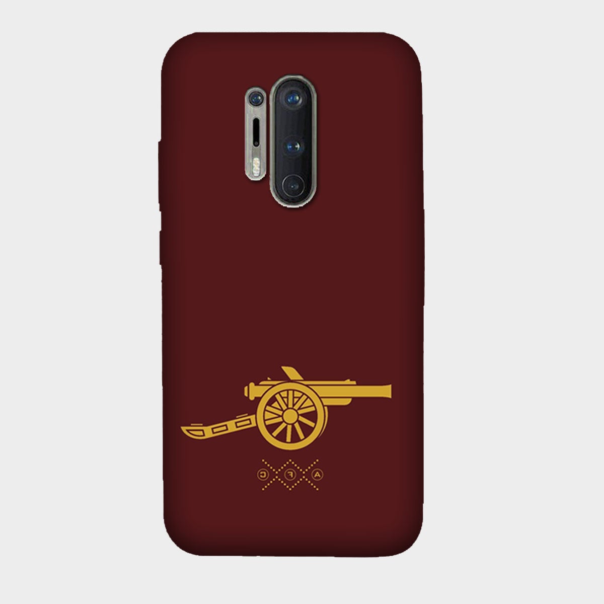 Arsenal - Gunner- Maroon - Mobile Phone Cover - Hard Case - OnePlus