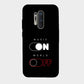 Music On World Off - Mobile Phone Cover - Hard Case - OnePlus