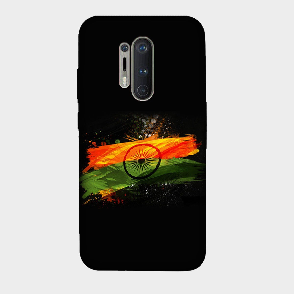 Indian Flag - Splash Color - Mobile Phone Cover - Hard Case - OnePlus
