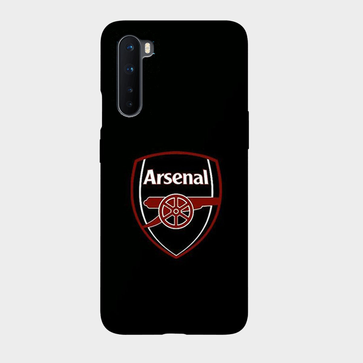 Arsenal - Black - Mobile Phone Cover - Hard Case - OnePlus