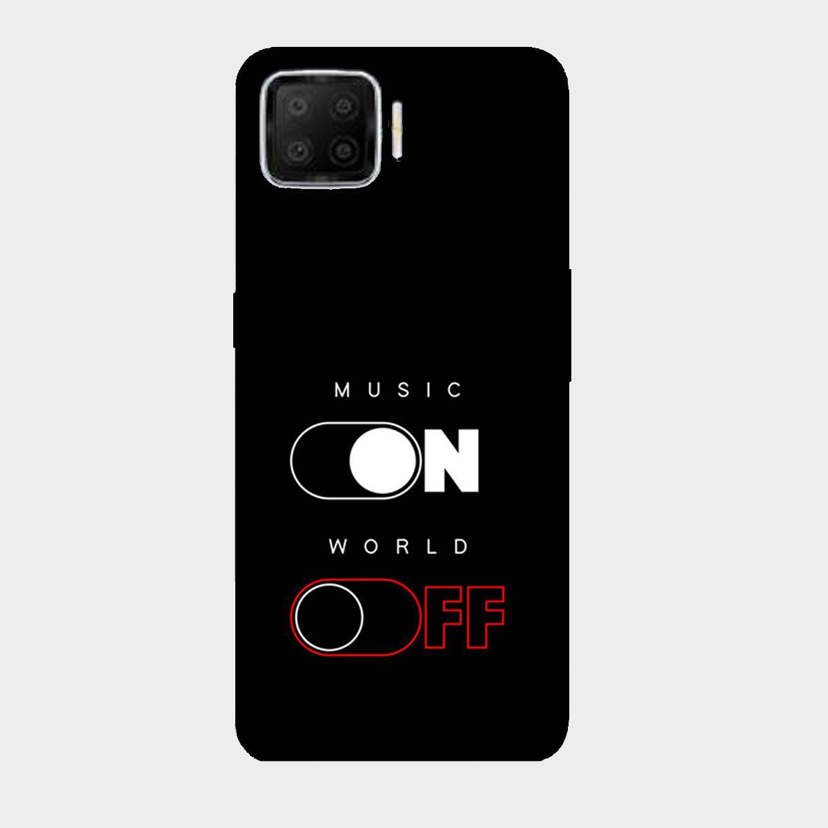 Music On World Off - Mobile Phone Cover - Hard Case