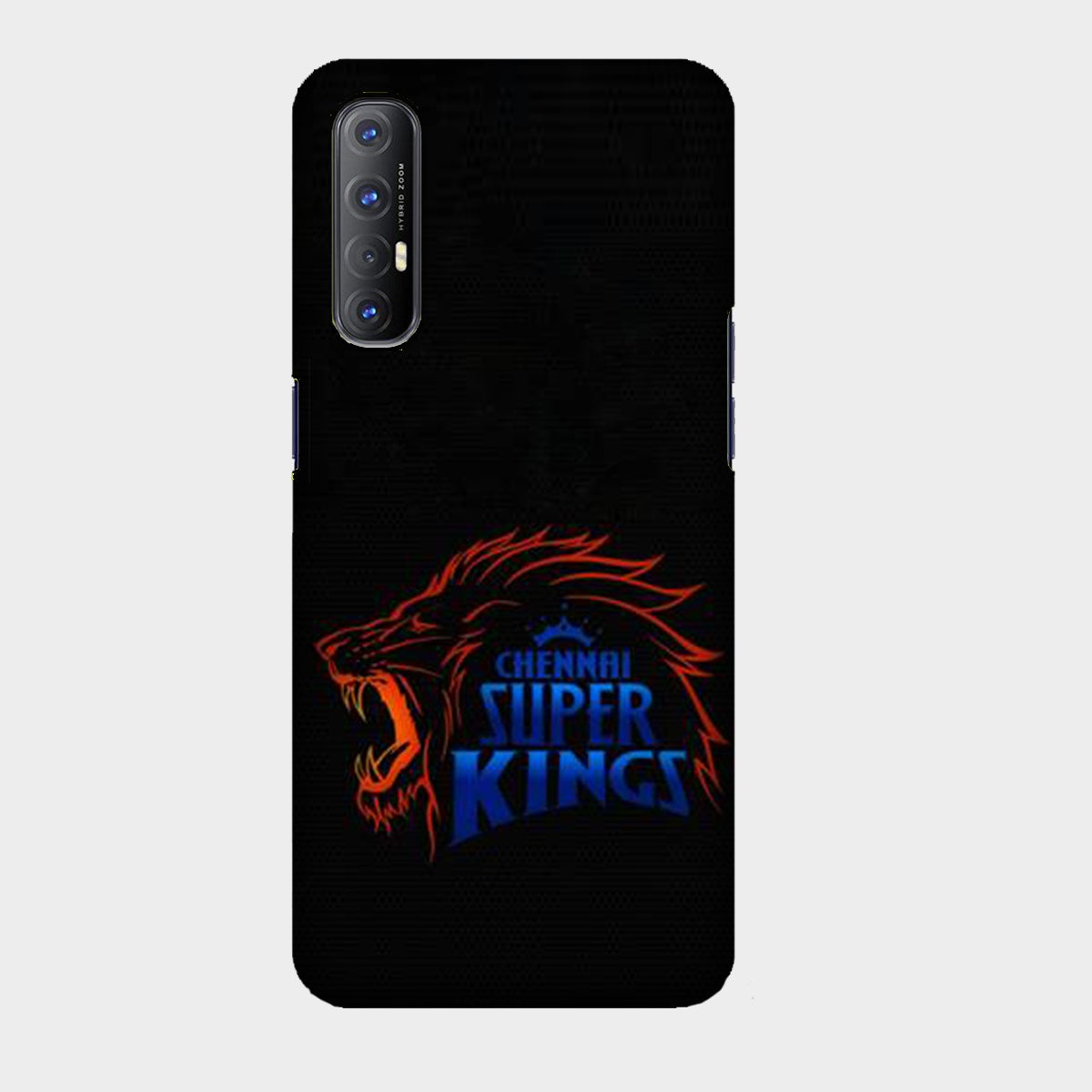 Chennai Super Kings - Black - Mobile Phone Cover - Hard Case