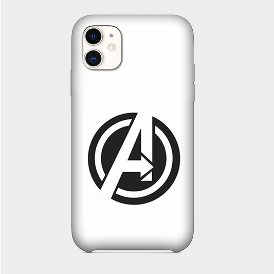 Avenger White Logo - Mobile Phone Cover - Hard Case