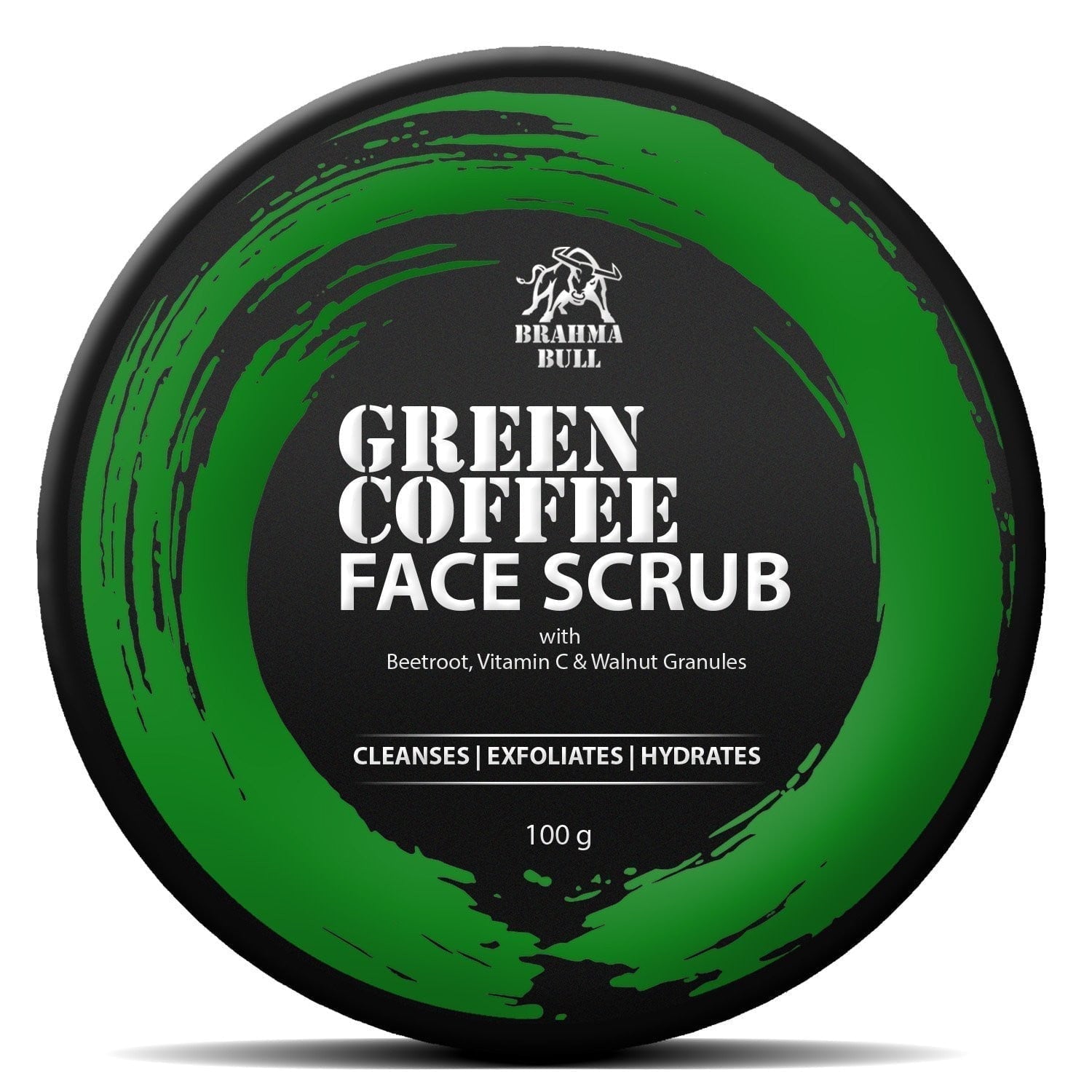 Green Coffee Face Scrub - Brahma Bull - Men's Grooming