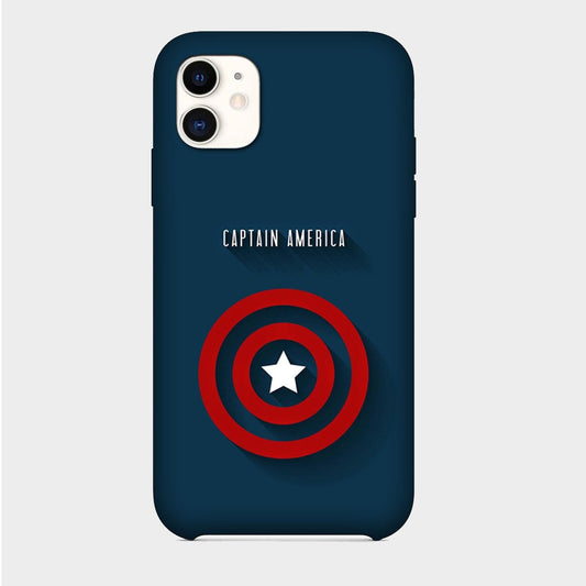 Captain America - Blue - Mobile Phone Cover - Hard Case