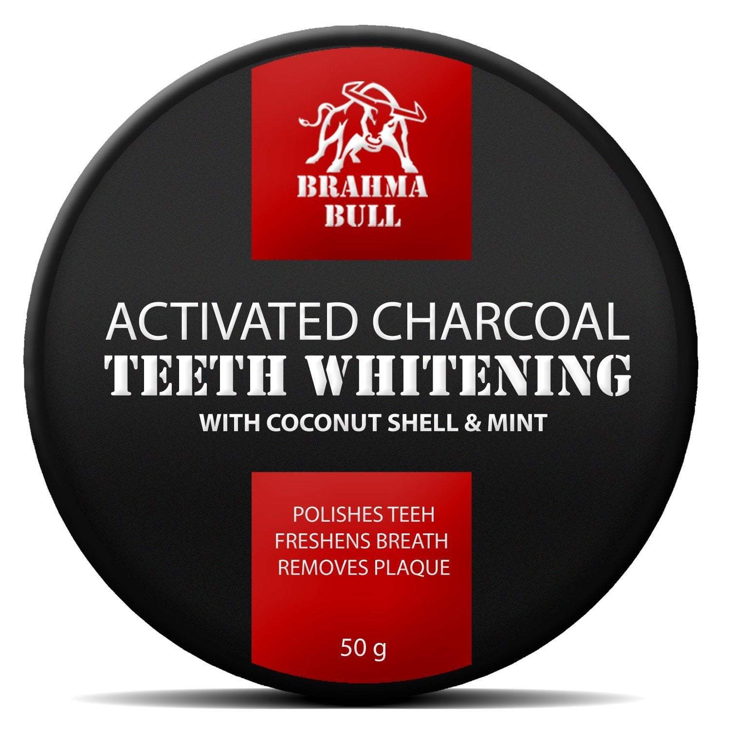 Activated Charcoal Tooth Powder - Brahma Bull - Men's Grooming