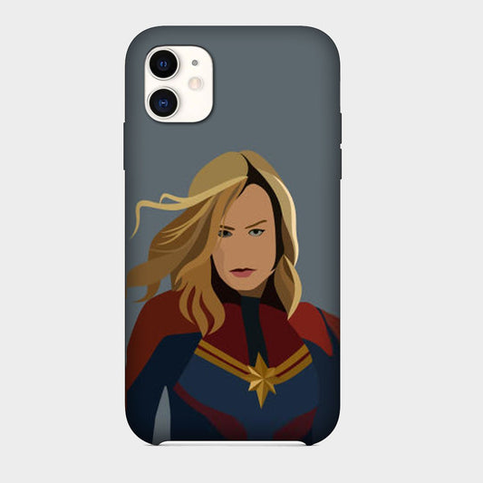 Captain Marvel - Avengers - Brie Larson - Mobile Phone Cover - Hard Case