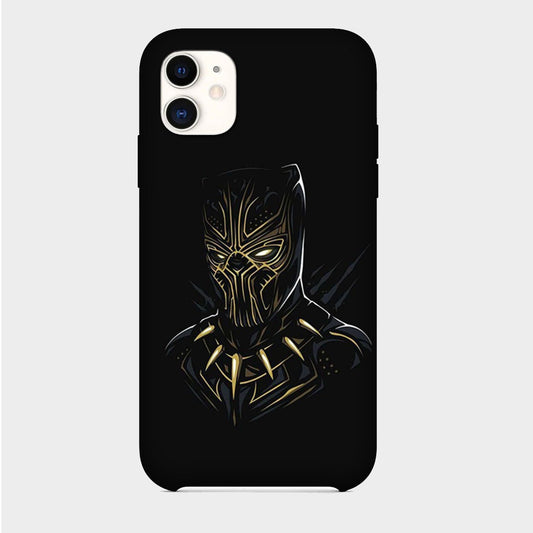 Black Panther - Golden & Black - Mobile Phone Cover - Hard Case