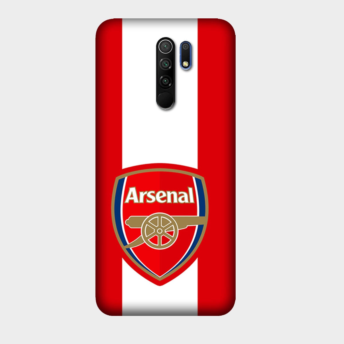 Arsenal FC - Red & White - Mobile Phone Cover - Hard Case