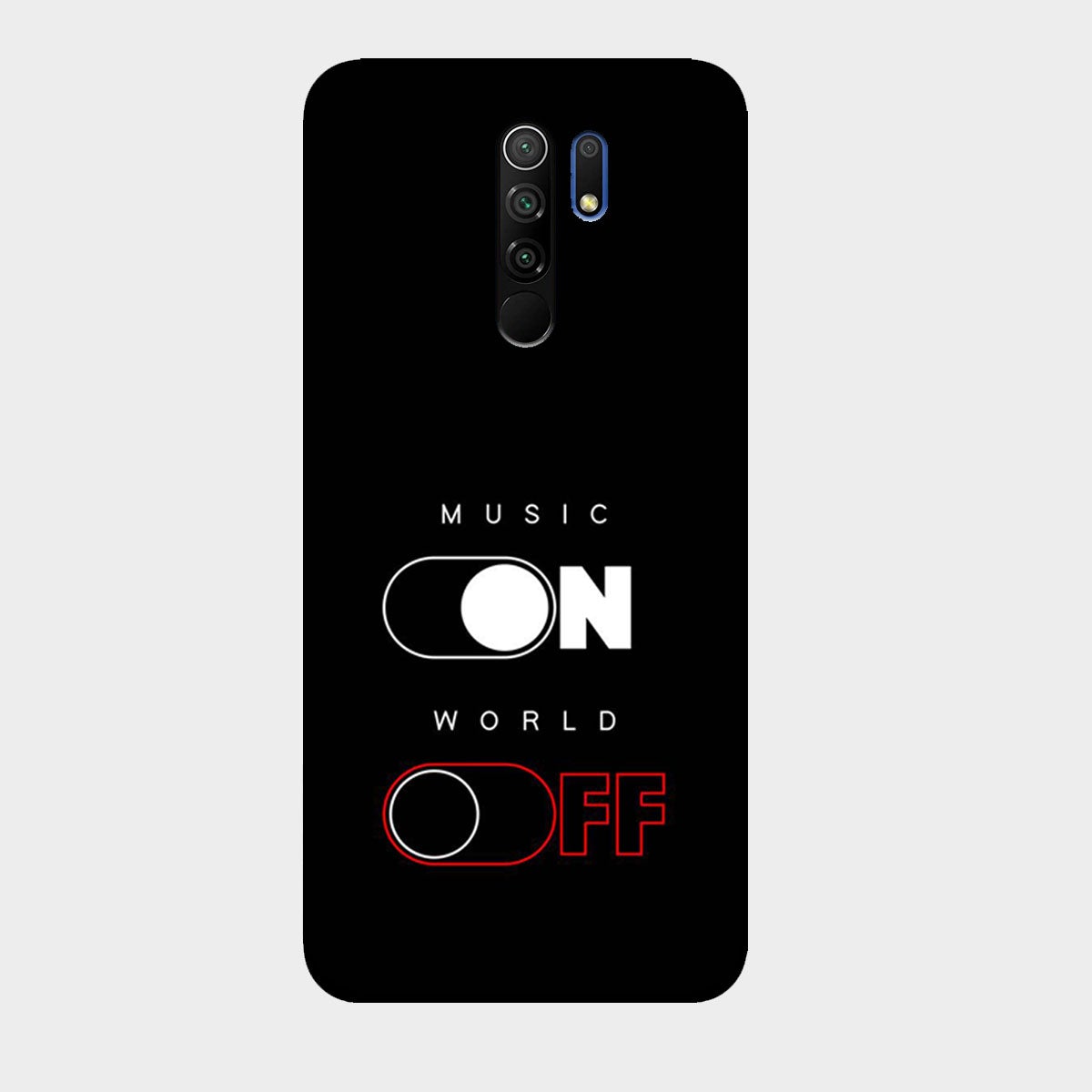 Music On World Off - Mobile Phone Cover - Hard Case