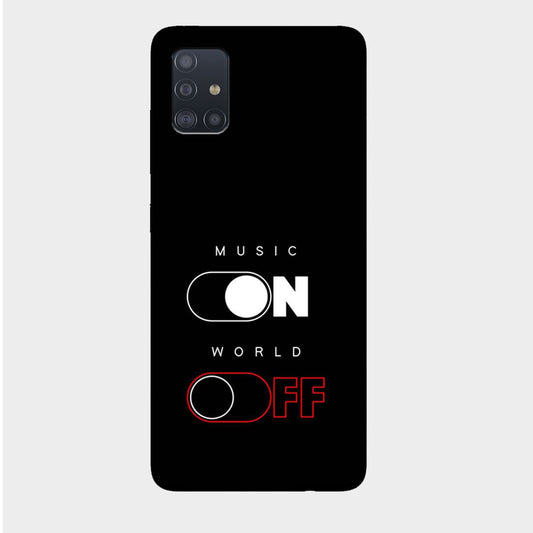 Music On World Off - Mobile Phone Cover - Hard Case - Samsung - Samsung