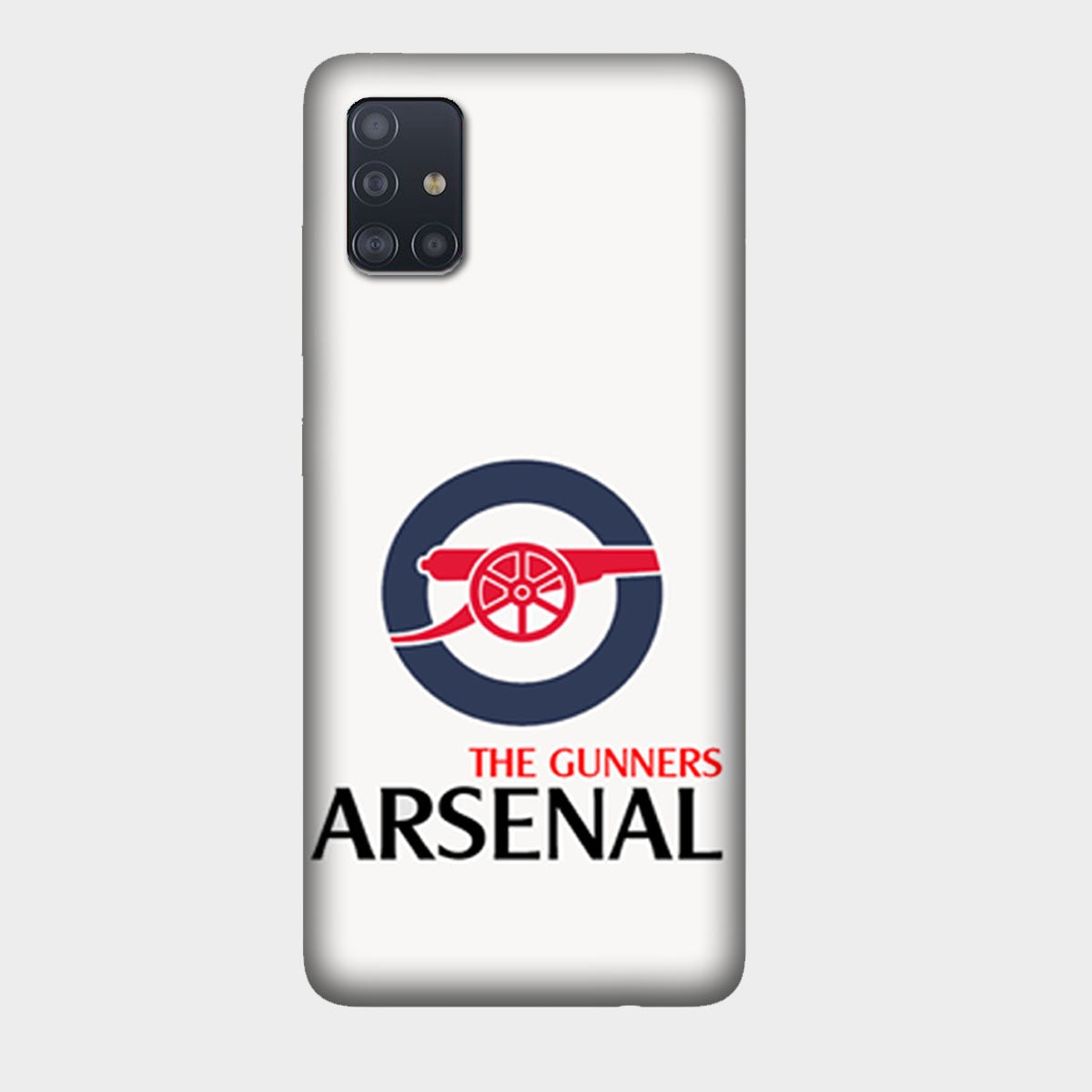 The Gunners - Arsenal FC - White - Mobile Phone Cover - Hard Case - Samsung - Samsung