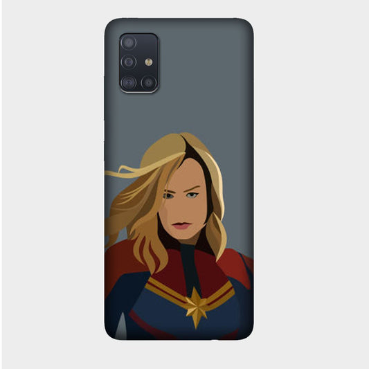 Captain Marvel - Avengers - Brie Larson - Mobile Phone Cover - Hard Case - Samsung - Samsung