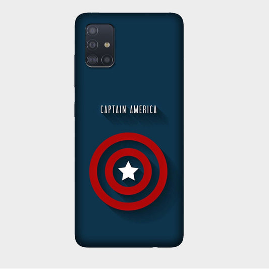 Captain America - Blue - Mobile Phone Cover - Hard Case - Samsung - Samsung