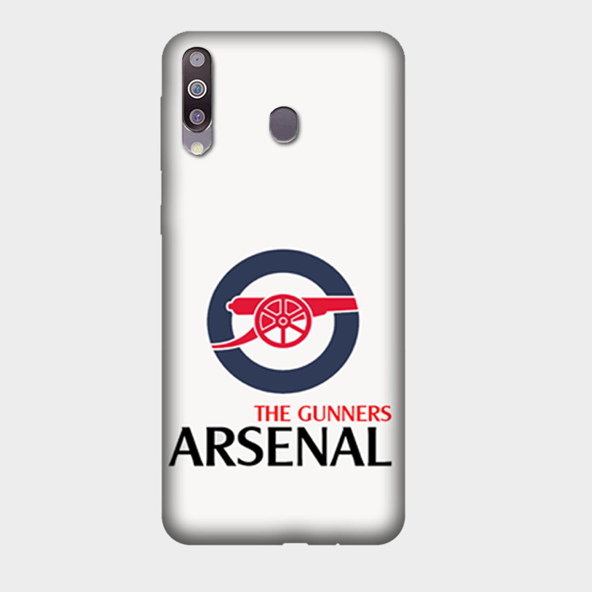 The Gunners - Arsenal FC - White - Mobile Phone Cover - Hard Case - Samsung - Samsung