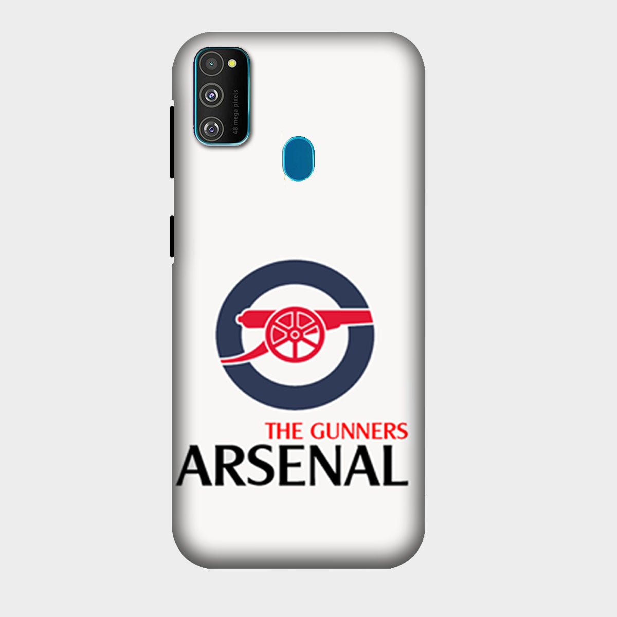 The Gunners - Arsenal FC - White - Mobile Phone Cover - Hard Case - Samsung - Samsung