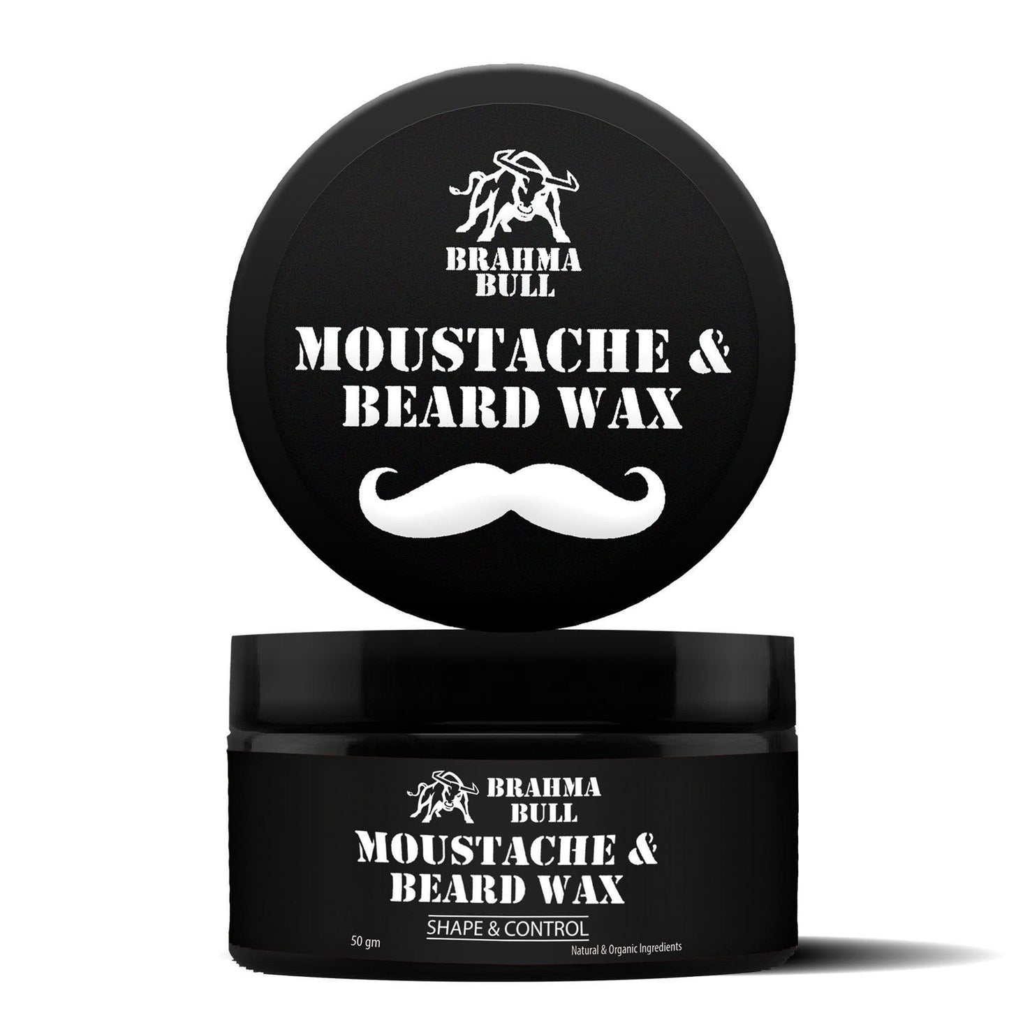 Moustache & Beard Wax (Pack of 2) - Brahma Bull - Men's Grooming