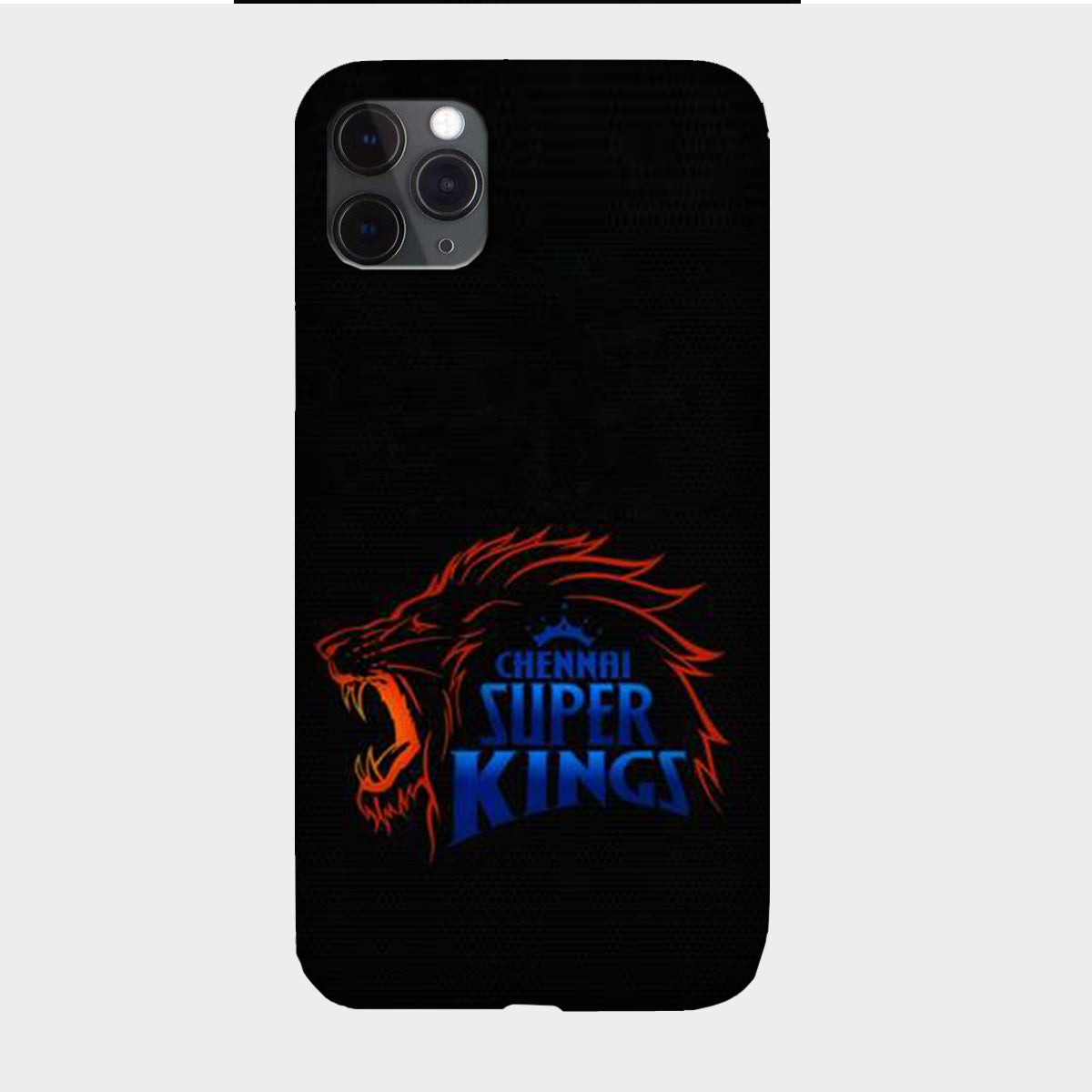 Chennai Super Kings - Black - Mobile Phone Cover - Hard Case