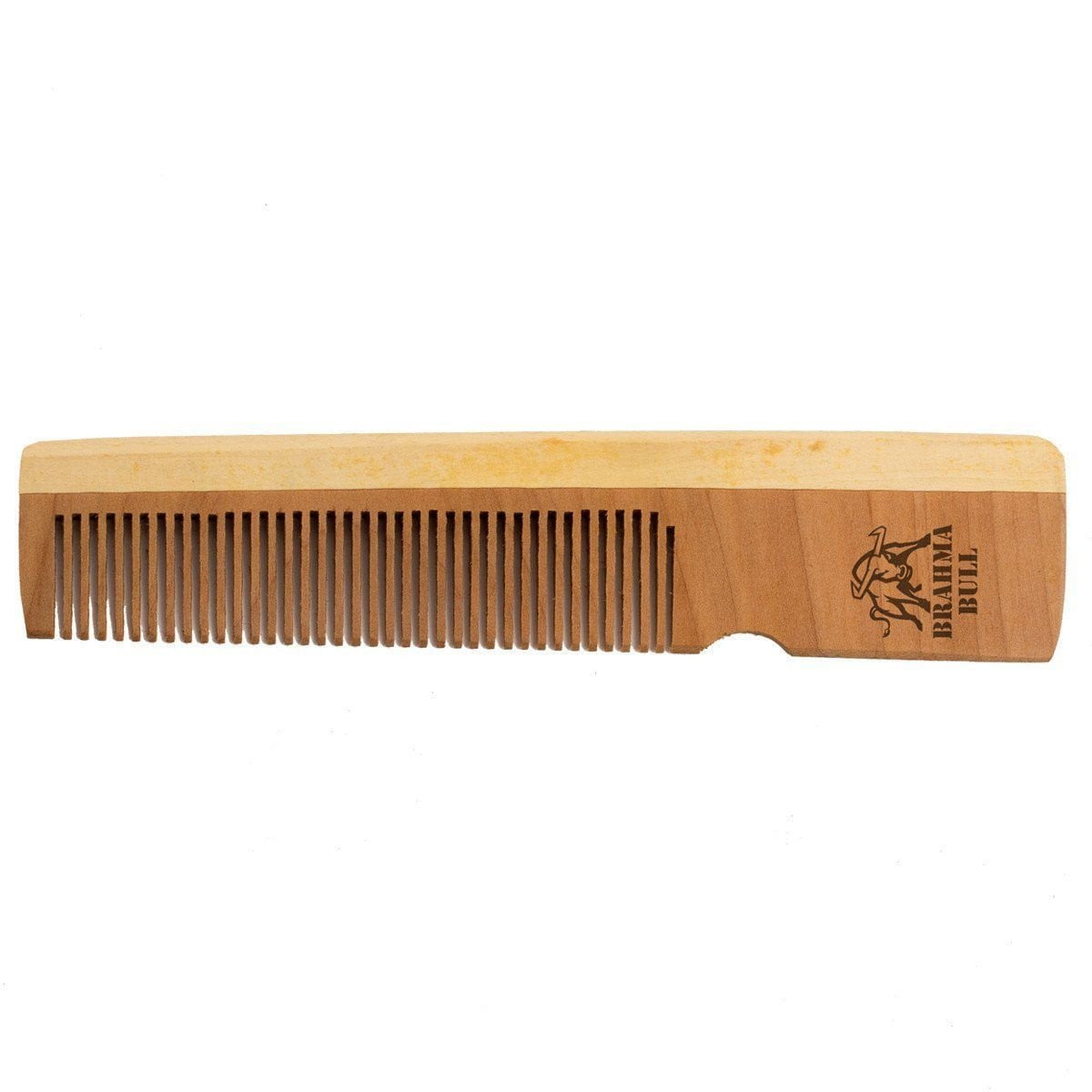 Wooden Beard Comb - Brahma Bull - Men's Grooming